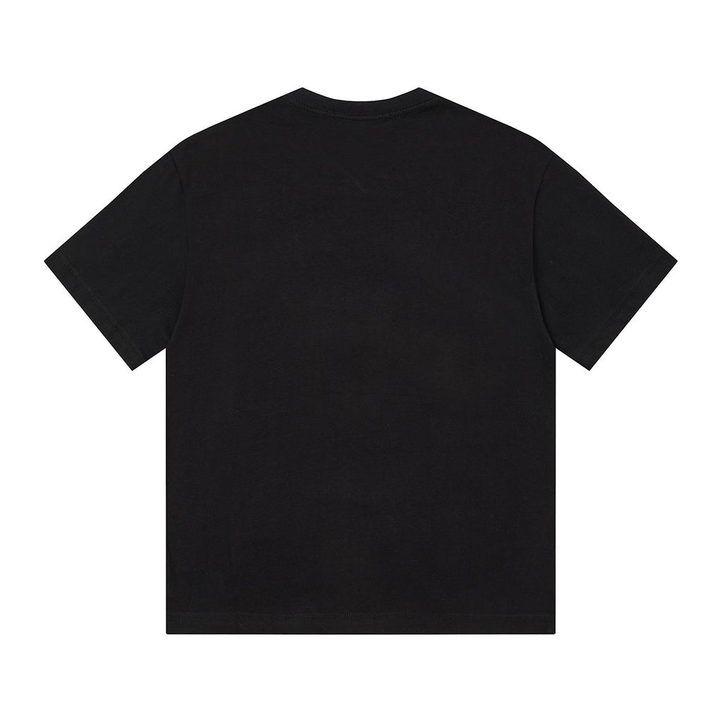 MIXED EMOTION Rhinestone Front Graphic T-Shirt — back
