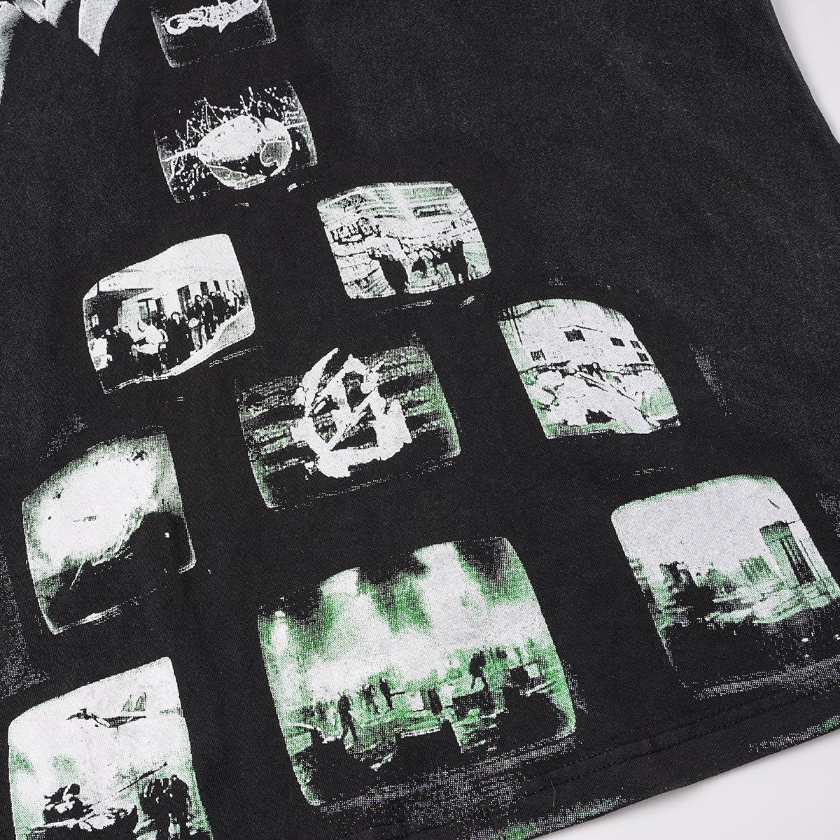 Godspeed Rock Graphic Washed T-Shirt — detail