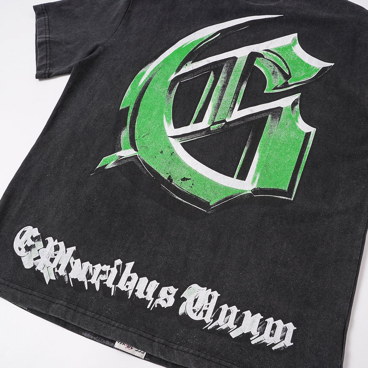 Godspeed Rock Graphic Washed T-Shirt — detail