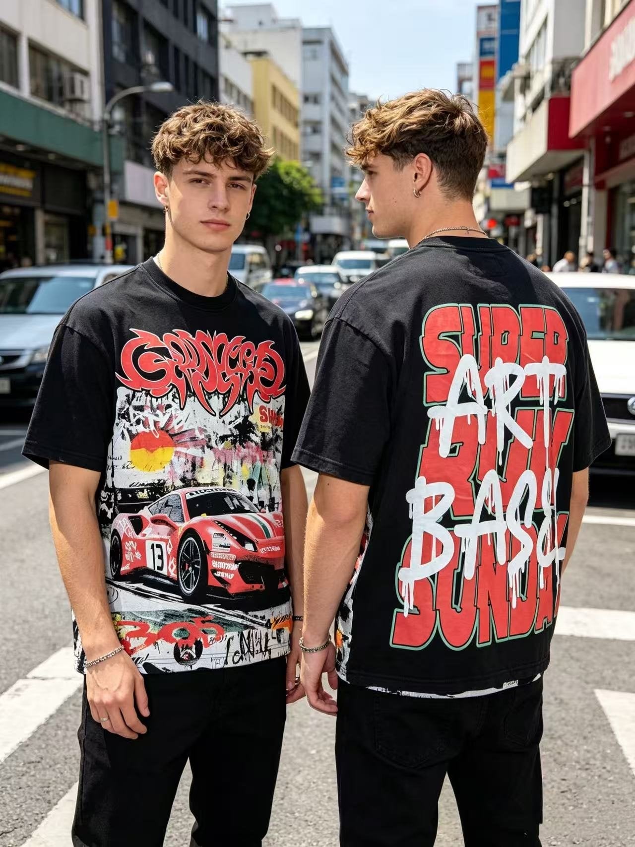 Godspeed Racing Graphic Short-Sleeve T-Shirt — context