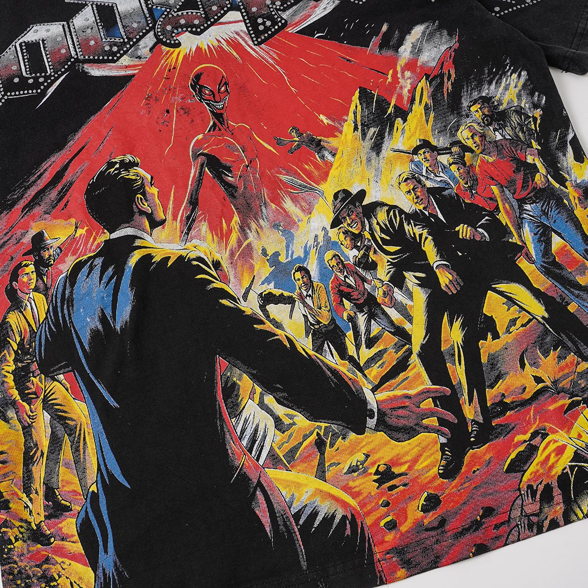 Godspeed Washed Rock Graphic T-Shirt — detail