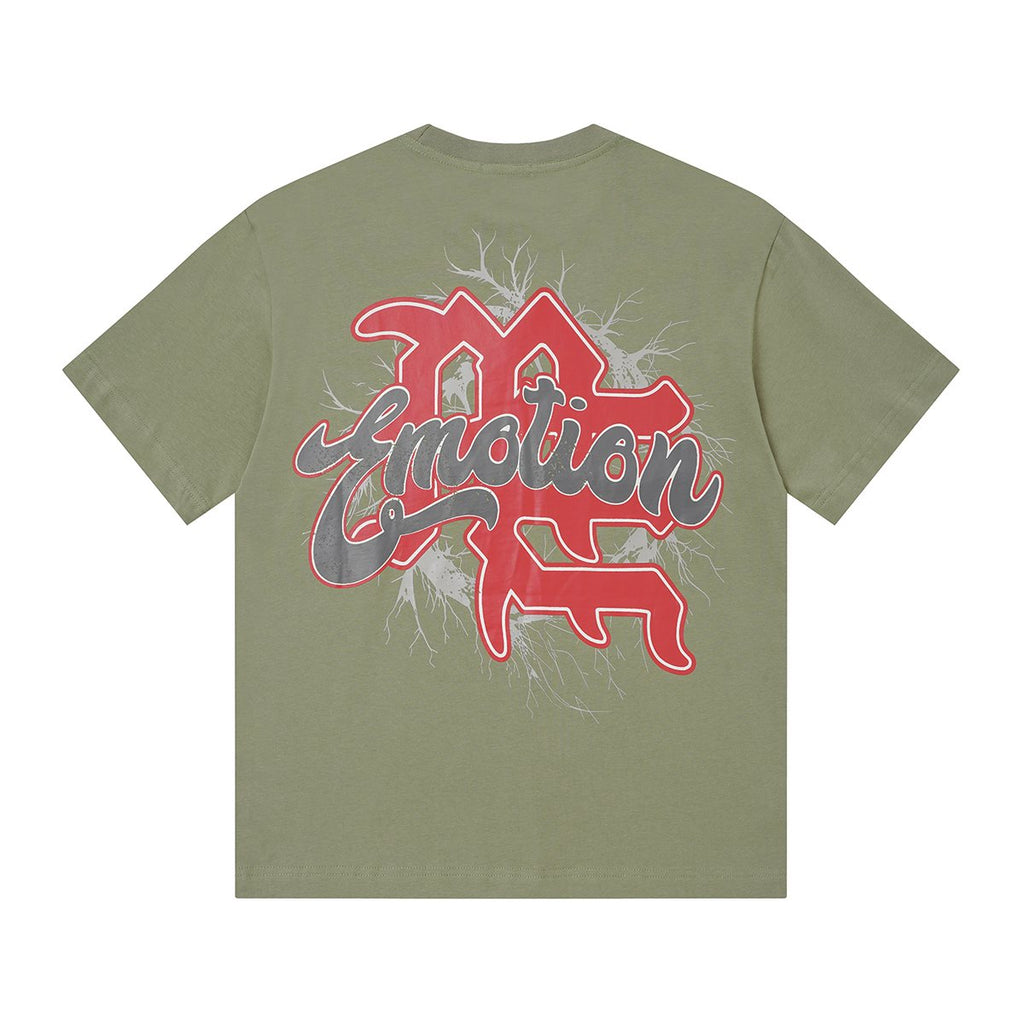 MIXED EMOTION Angel Graphic T-Shirt — back