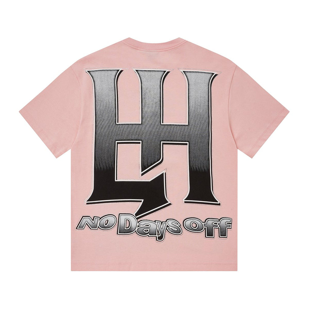 Life Hustlere No Days Off Rhinestone Graphic T-Shirt — back