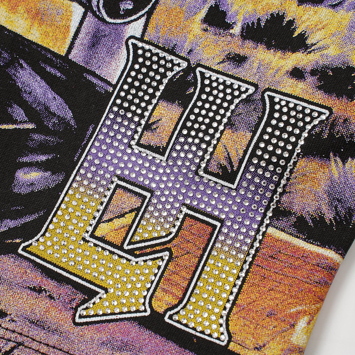 Life Hustlere No Days Off Alien UFO Graphic T-Shirt — detail