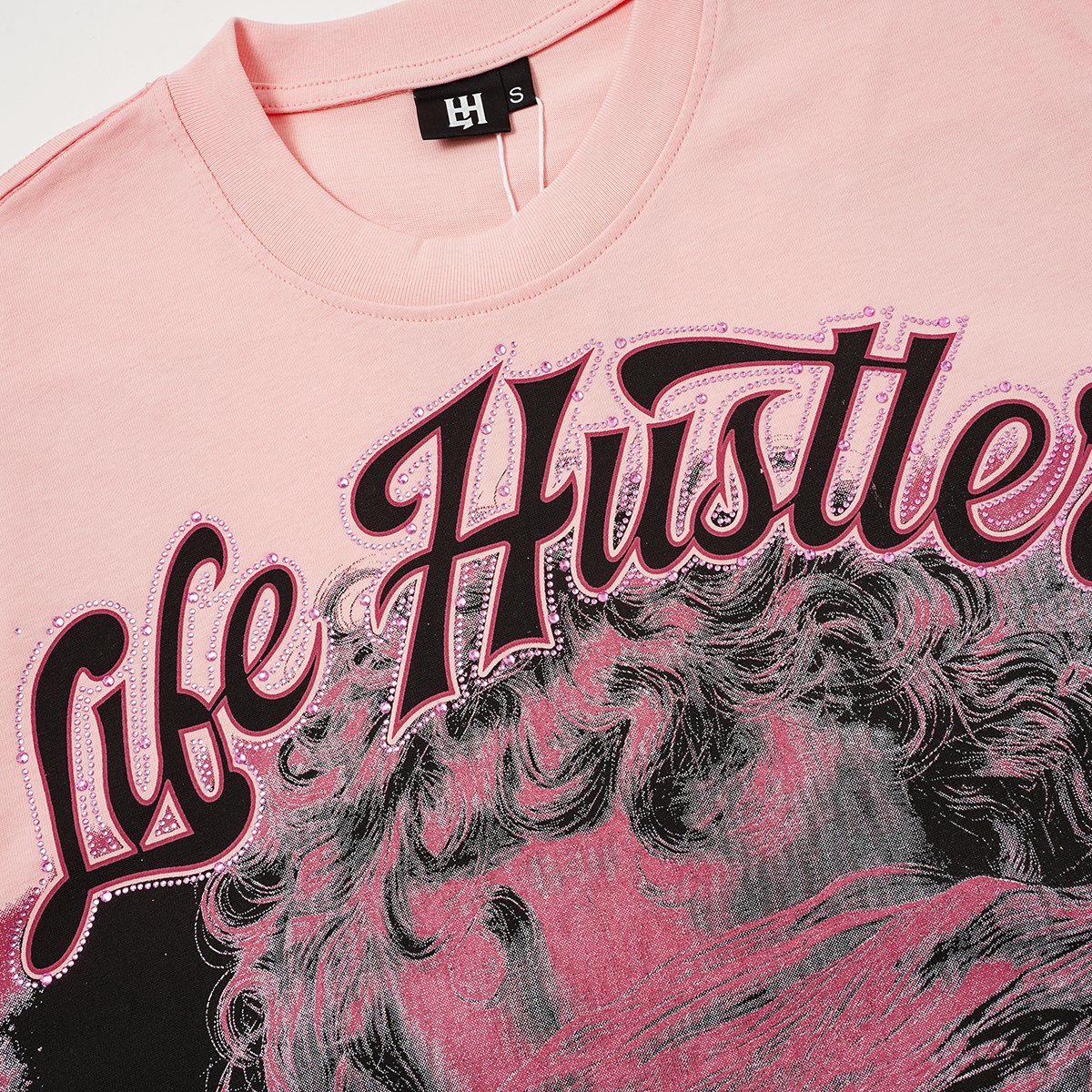 Life Hustlere No Days Off Graphic T-Shirt — detail
