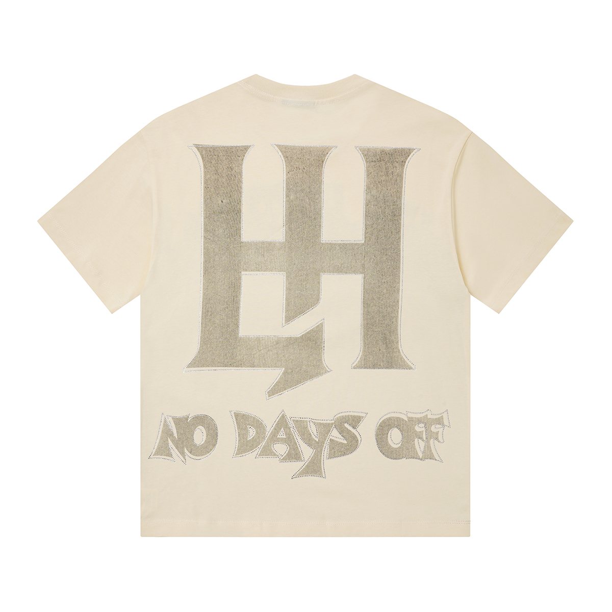 Life Hustlere No Days Off Angel Graphic T-Shirt — back