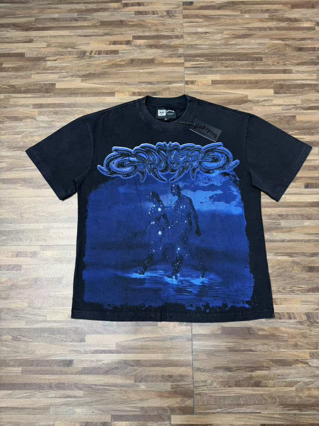 Godspeed E Pluribus Unum Graphic T-Shirt — front