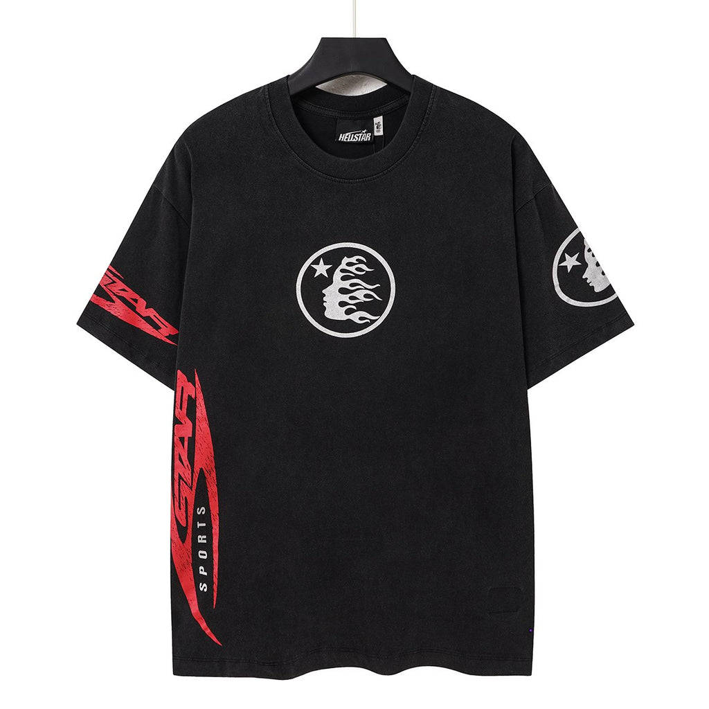 Hellstar Red & White Graphic T-Shirt — hero