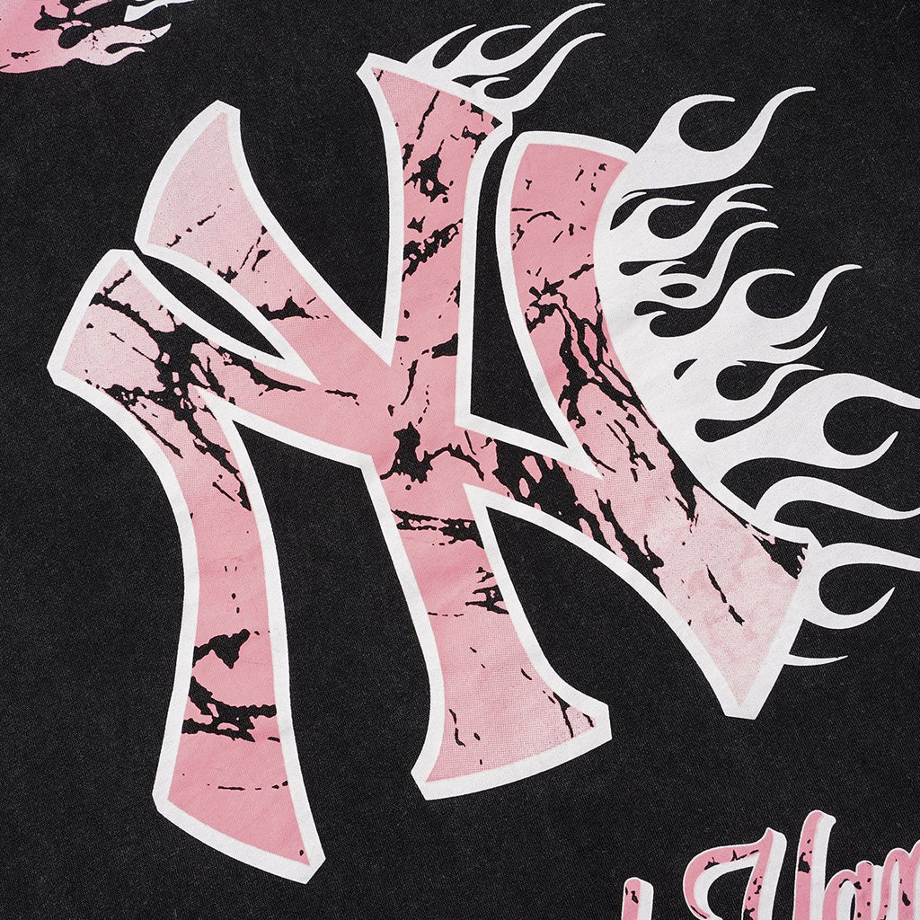 Hellstar 99 Flame NY Graphic T-Shirt — detail