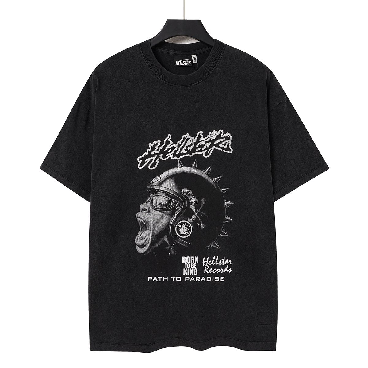 Hellstar Born to Be King Graphic T-Shirt — front