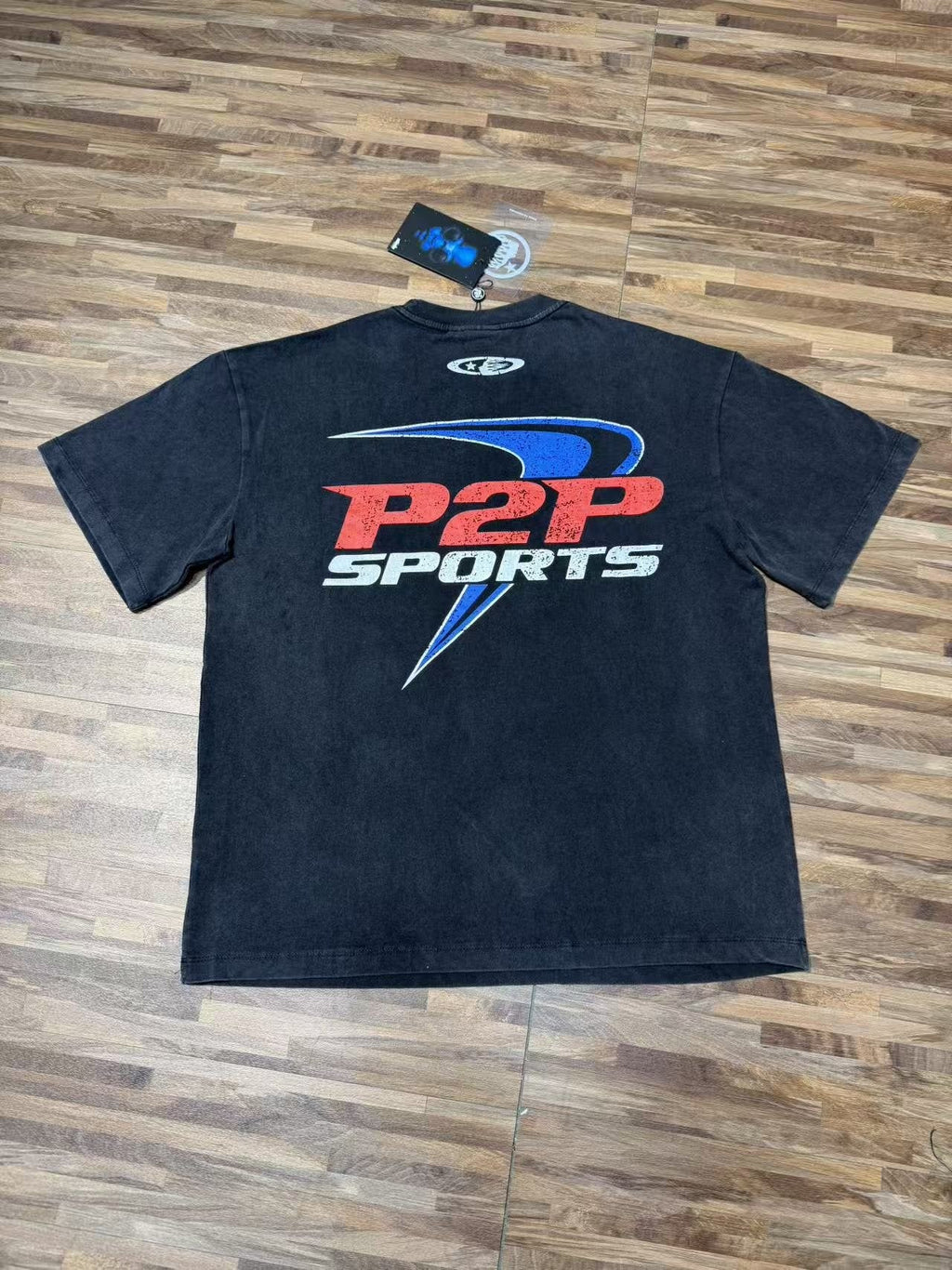 Hellstar P2P Sports Graphic T-Shirt — front