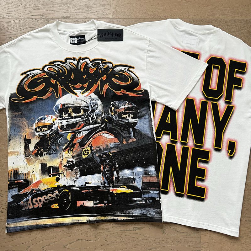 Godspeed Racing Graphic T-Shirt — comparison