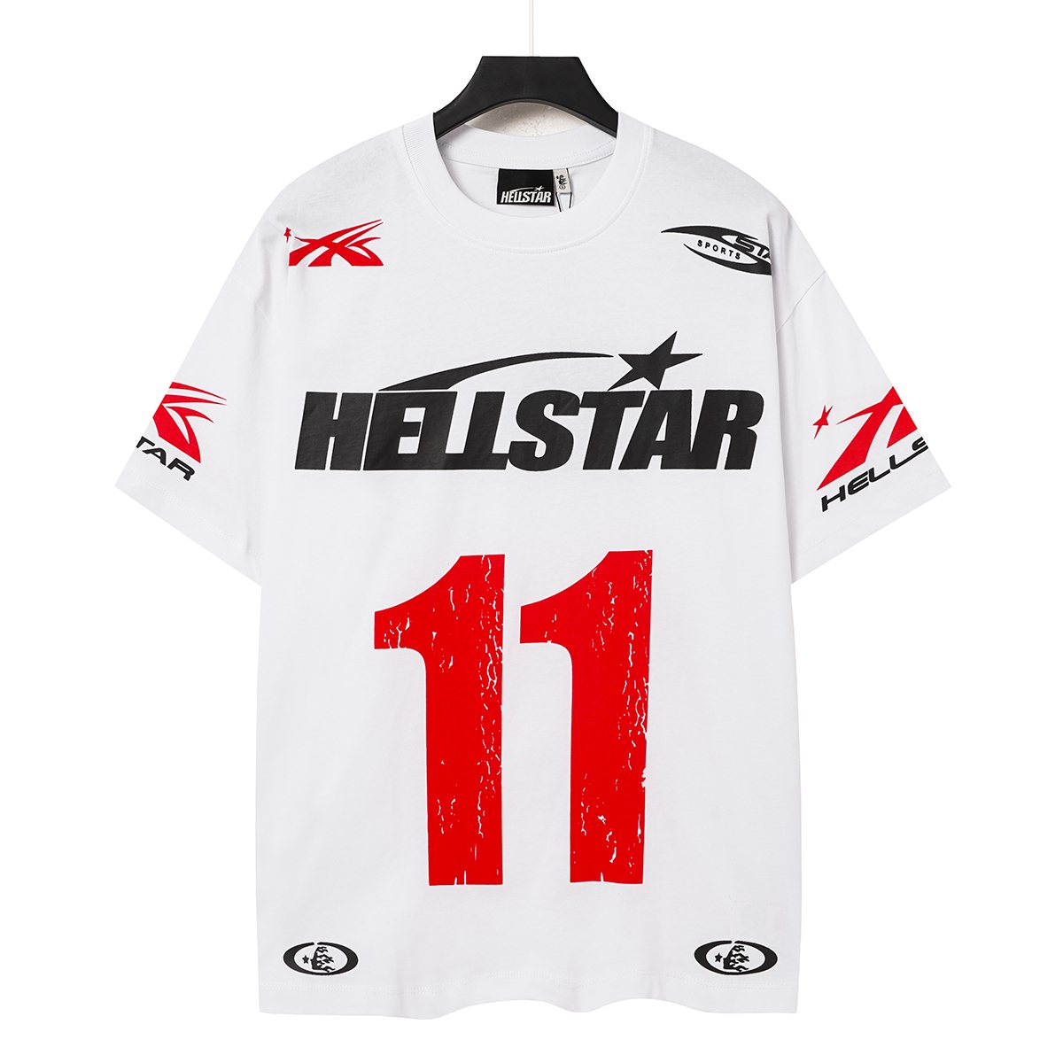 Hellstar 11 Star Graphic T-Shirt — front