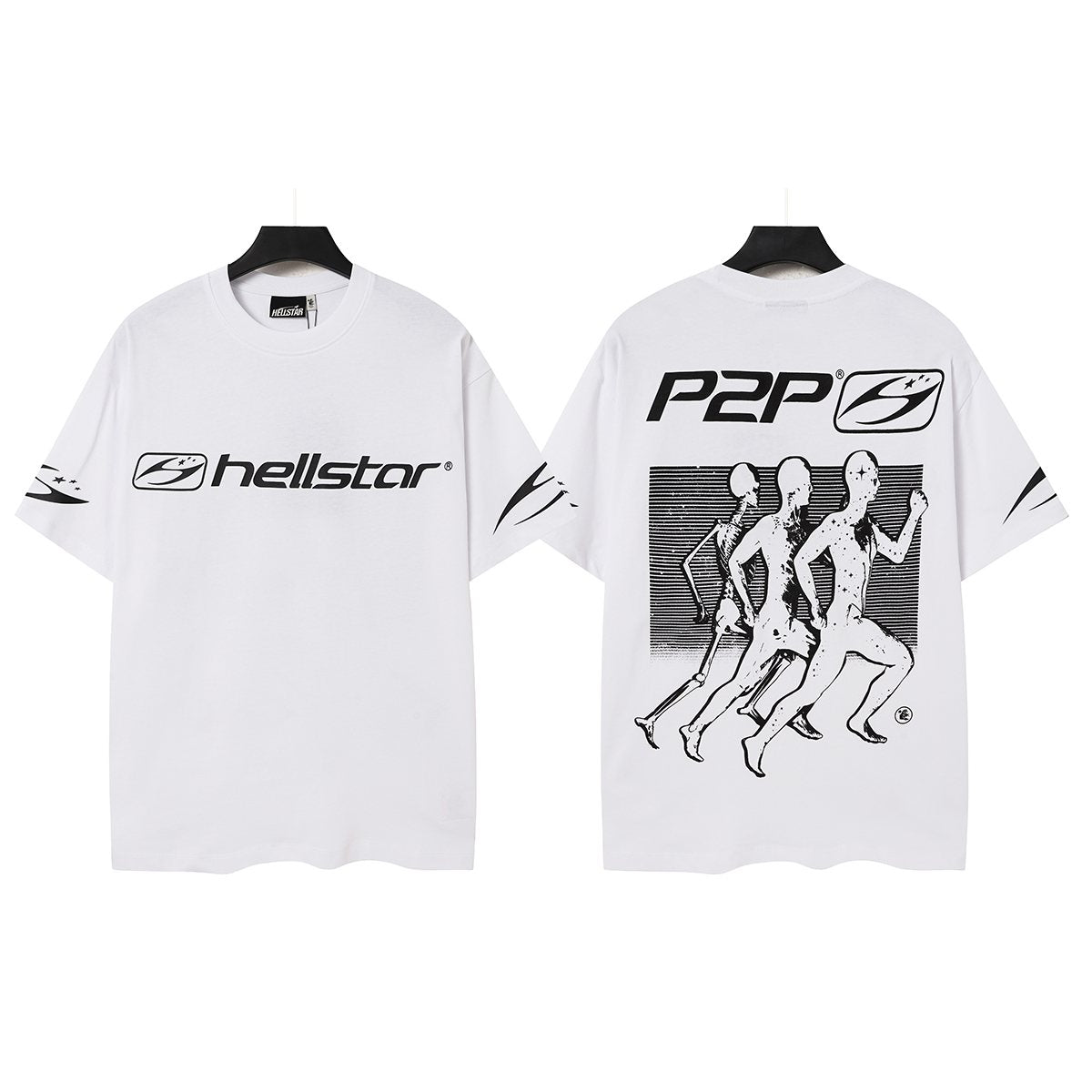 Hellstar P2P Graphic Short-Sleeve T-Shirt — hero