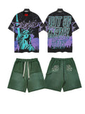 Godspeed Statue of Liberty T-Shirt & Shorts Set — front