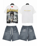 Godspeed Mission Completed Portrait Short-Sleeve Set — front