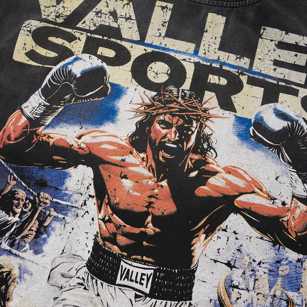 VALLEY Boxing Before Death Graphic T-Shirt — detail