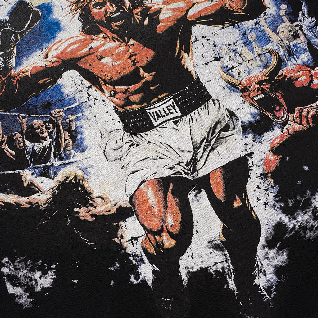 VALLEY Boxing Before Death Graphic T-Shirt — detail