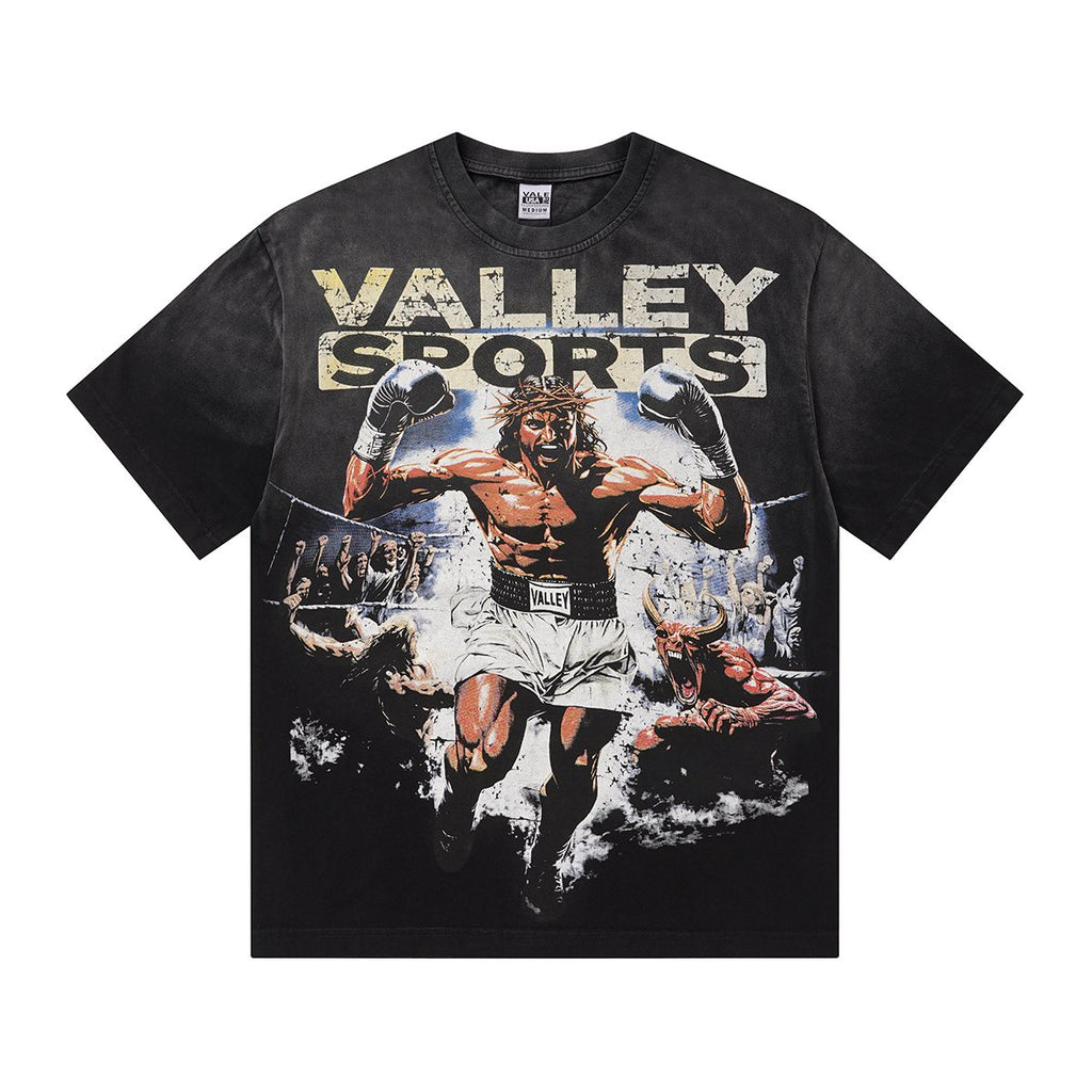VALLEY Boxing Before Death Graphic T-Shirt — hero
