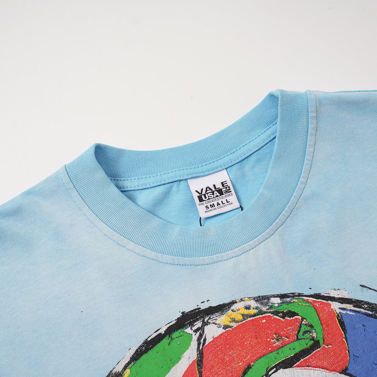 VALLEY Racing Championship Graphic T-Shirt — neck_label