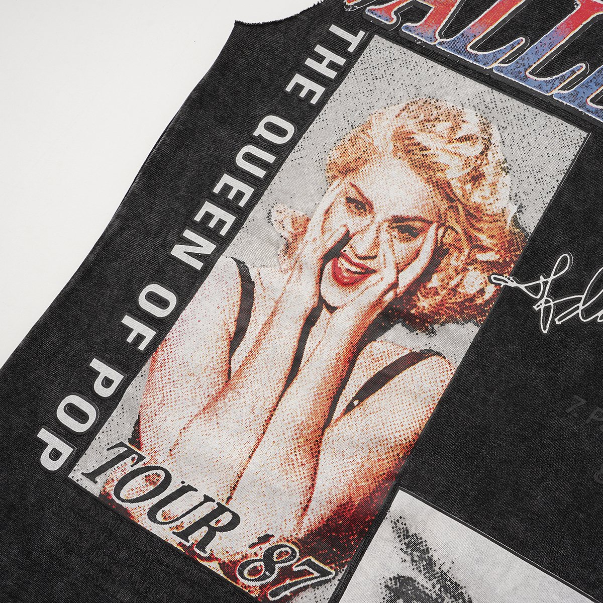 VALLEY Dreams Graphic Sleeveless T-Shirt — detail