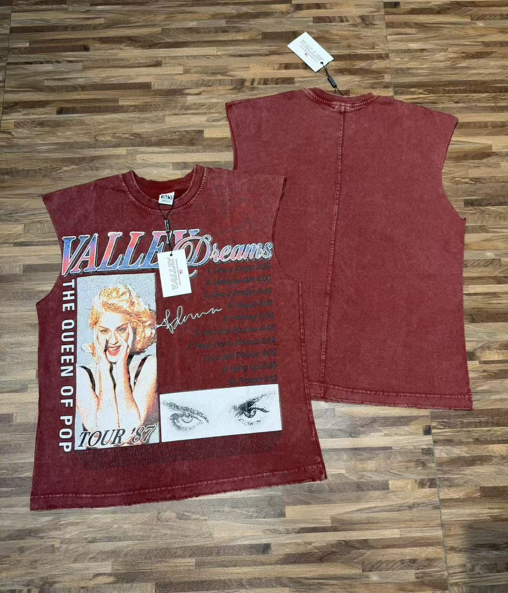 VALLEY Dreams Graphic Sleeveless T-Shirt — context