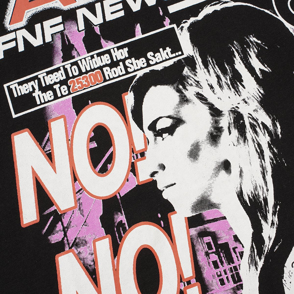 THAT'S A AWFUL LOT OF COUGH SYRUP News Network Graphic T-Shirt — detail