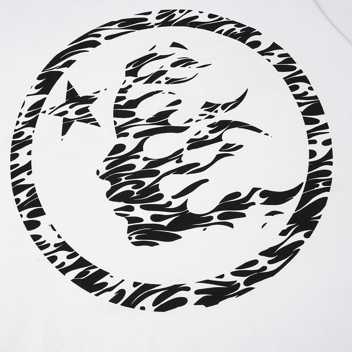 Hellstar Circular Back Graphic T-Shirt — detail