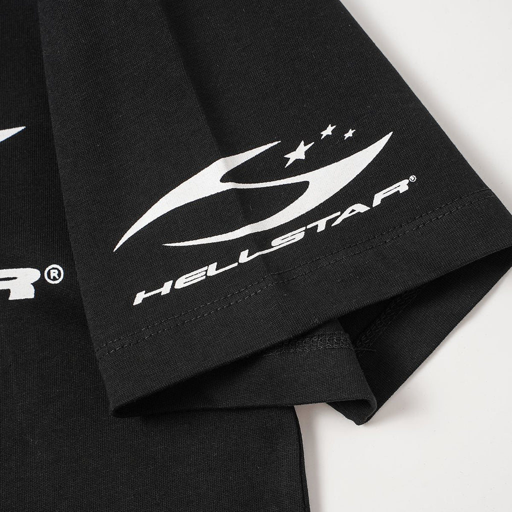 Hellstar Front & Back Graphic Short-Sleeve T-Shirt — detail