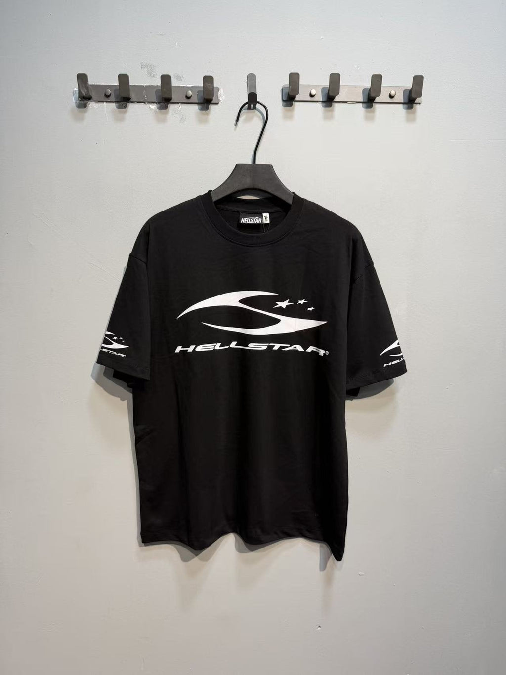 Hellstar Front & Back Graphic Short-Sleeve T-Shirt — front