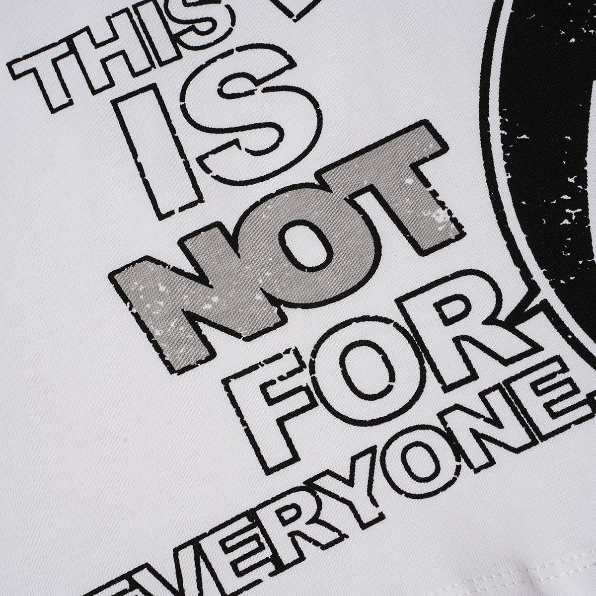 Hellstar Not For Everyone Graphic T-Shirt — detail