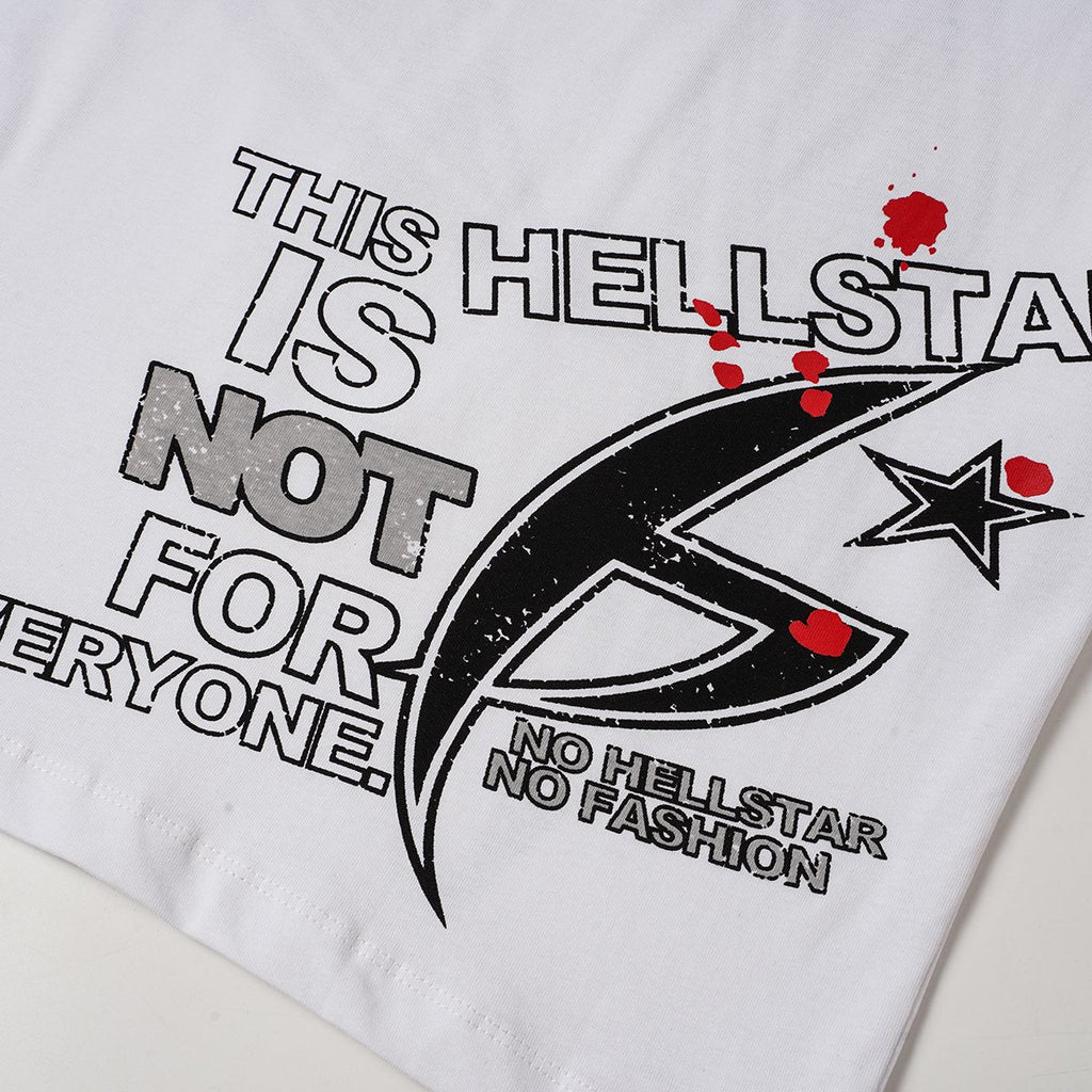 Hellstar Not For Everyone Graphic T-Shirt — detail