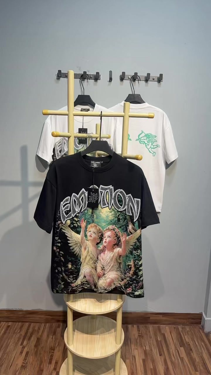 MIXED EMOTION Angel Graphic T-Shirt — context