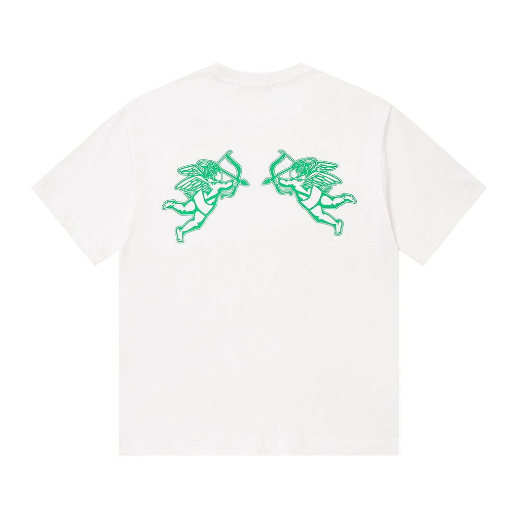 MIXED EMOTION Angel Graphic T-Shirt — back