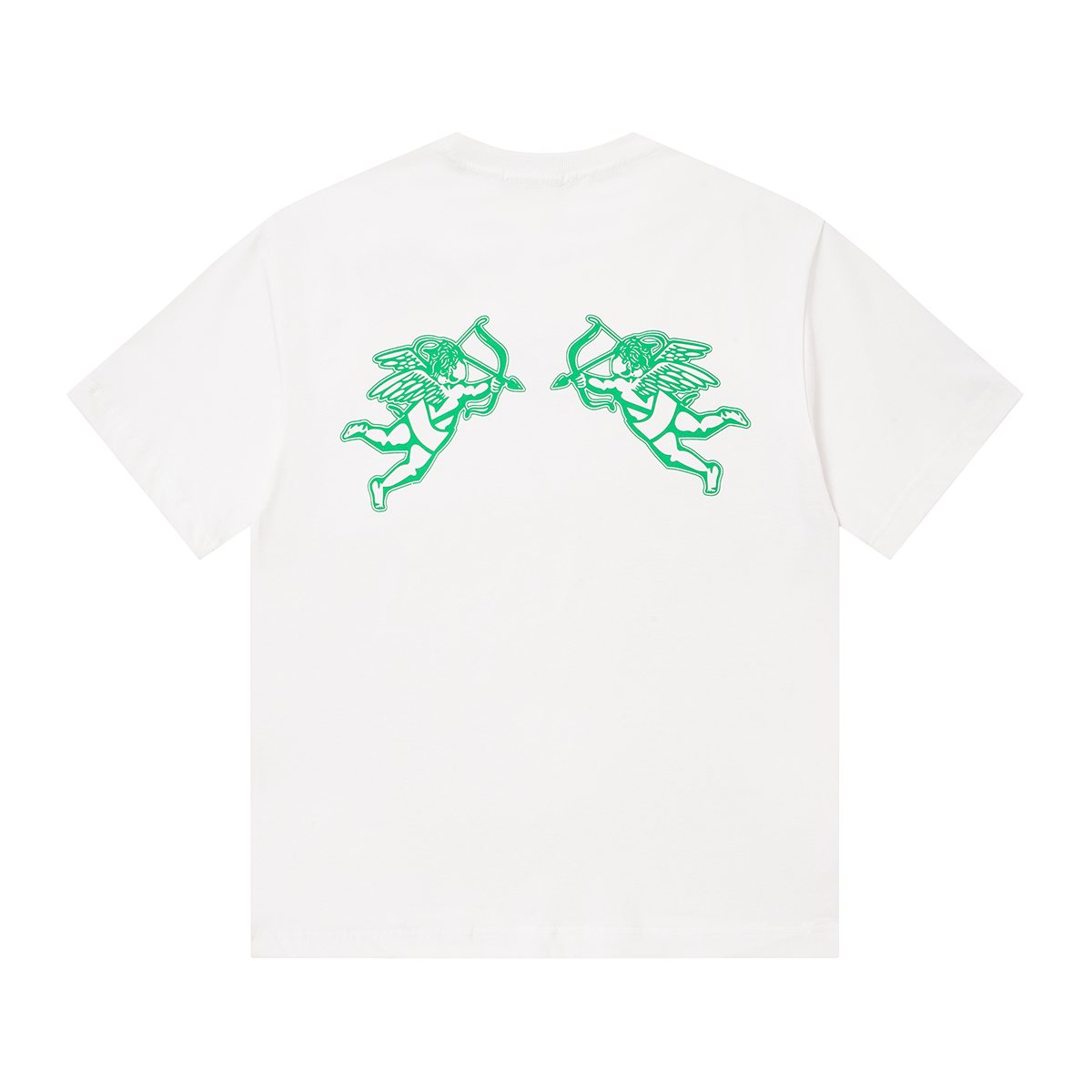 MIXED EMOTION Angel Graphic T-Shirt — back