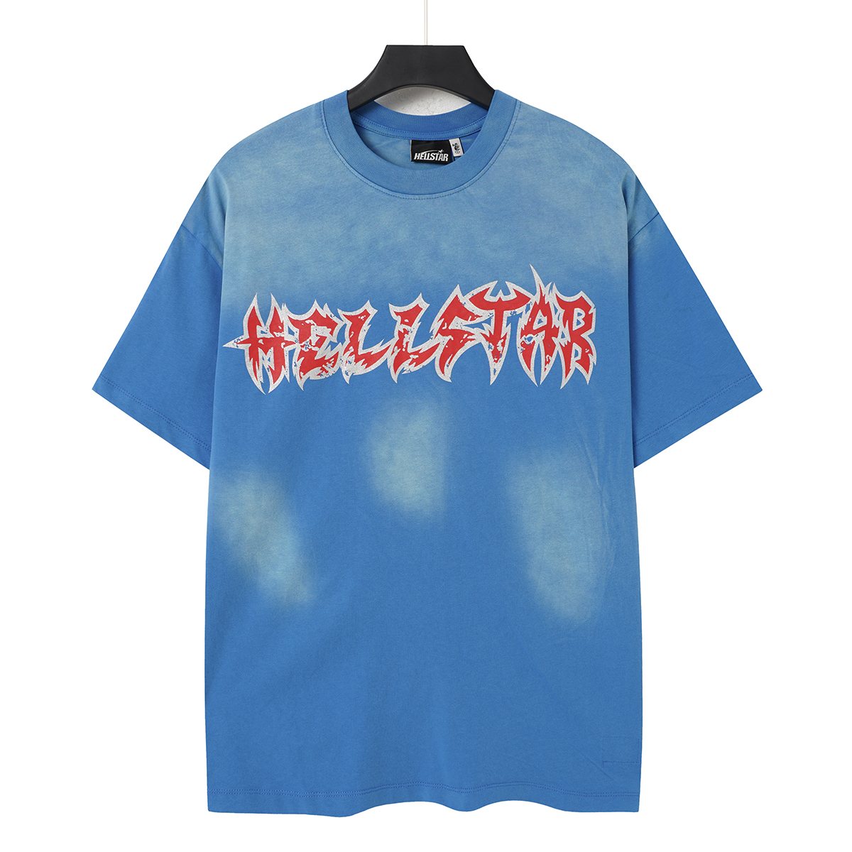 Hellstar Washed Panel Graphic T-Shirt — front