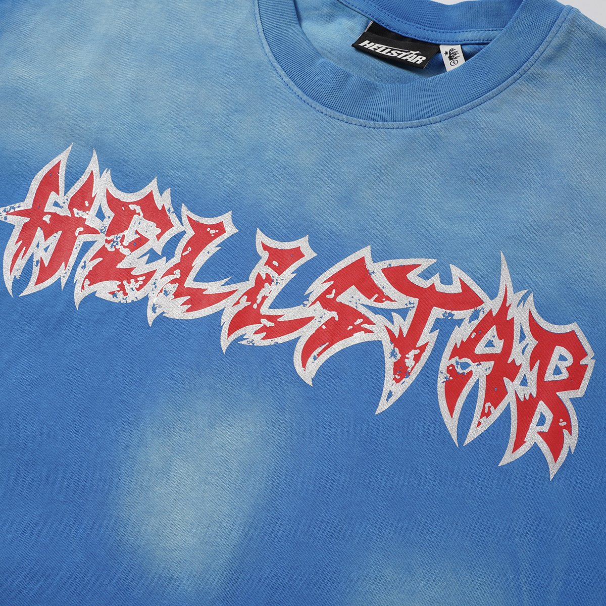Hellstar Washed Panel Graphic T-Shirt — detail