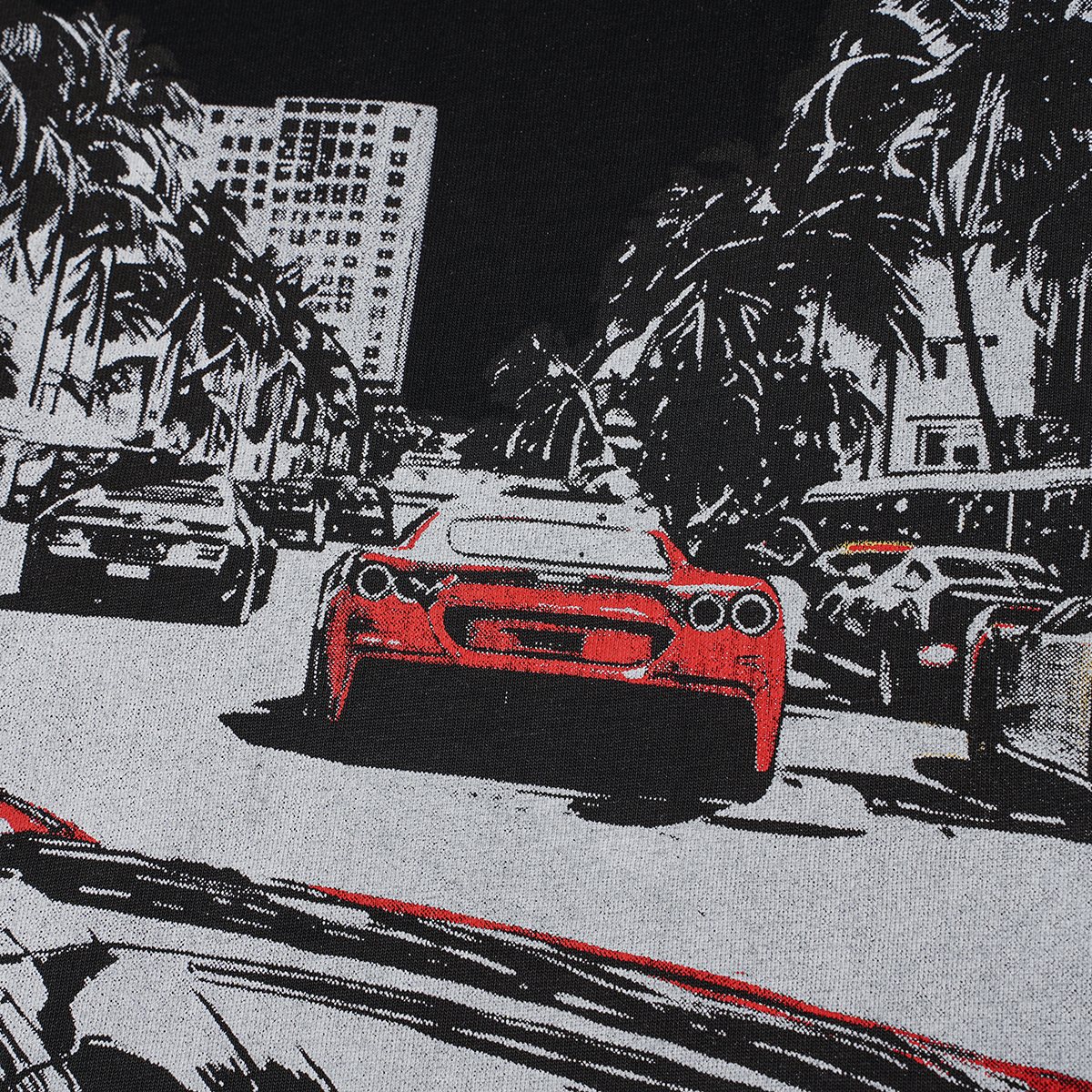 Godspeed Car Key Graphic T-Shirt — detail