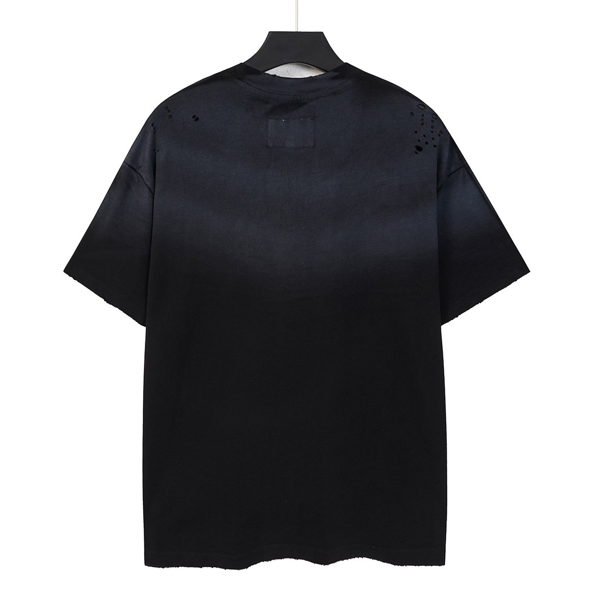 Godspeed Distressed Rhinestone Short-Sleeve Graphic T-Shirt — back
