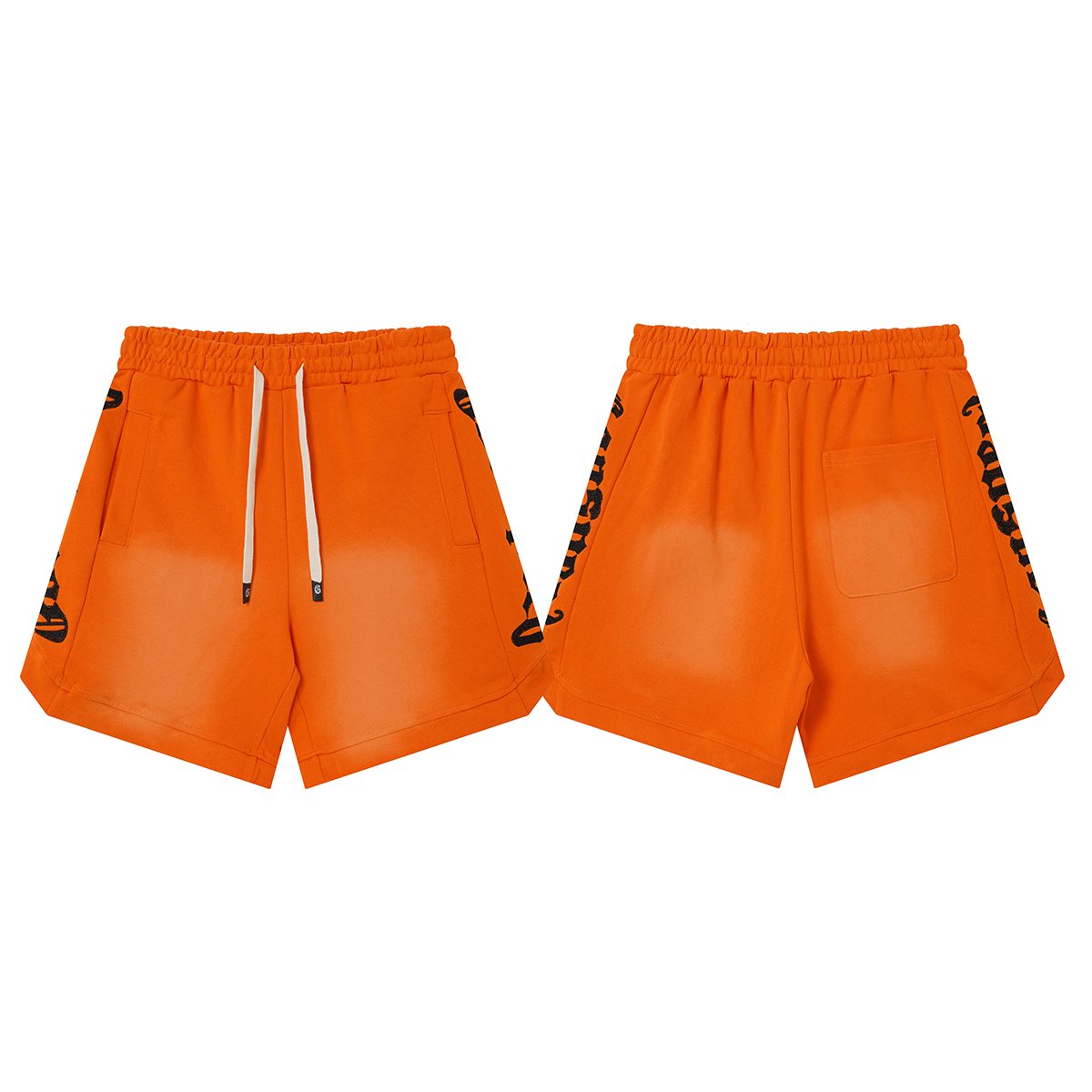 Godspeed Washed Drawstring Shorts — front