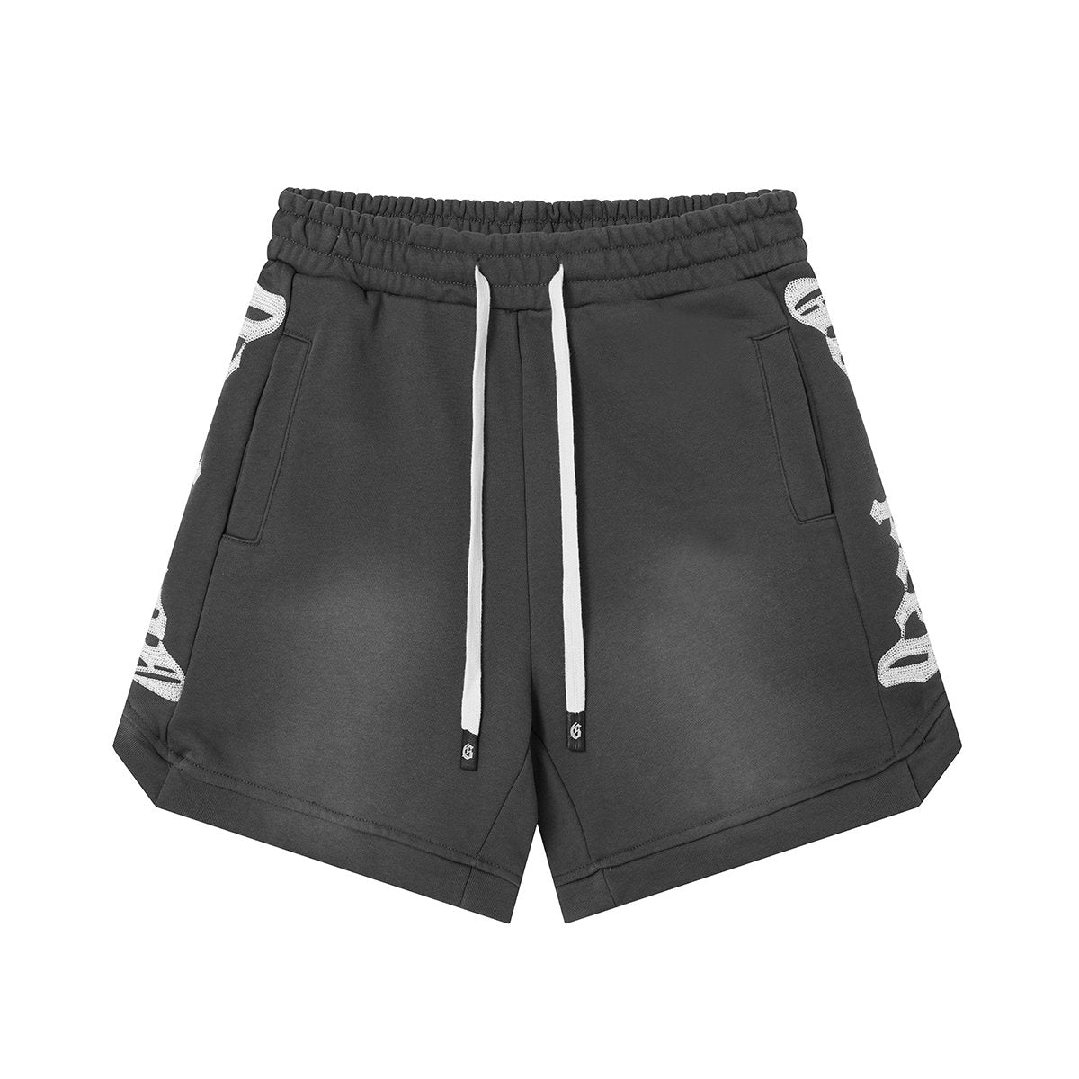 Godspeed Washed Drawstring Shorts — front