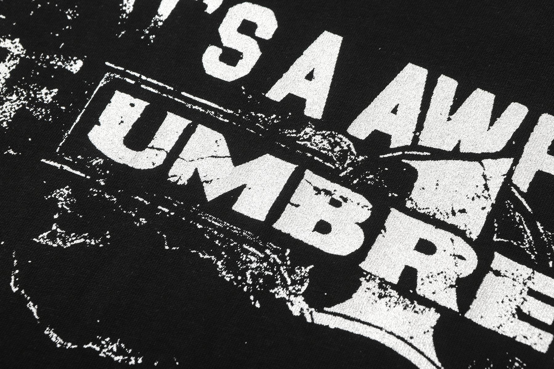 THAT'S A AWFUL LOT OF COUGH SYRUP Front & Back Graphic T-Shirt — detail
