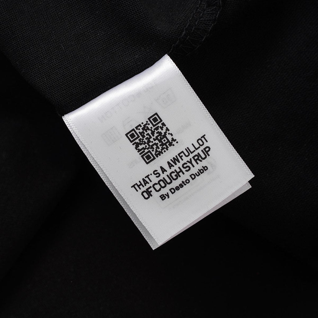 THAT'S A AWFUL LOT OF COUGH SYRUP Rodeo Graphic Short-Sleeve T-Shirt — hang_tag
