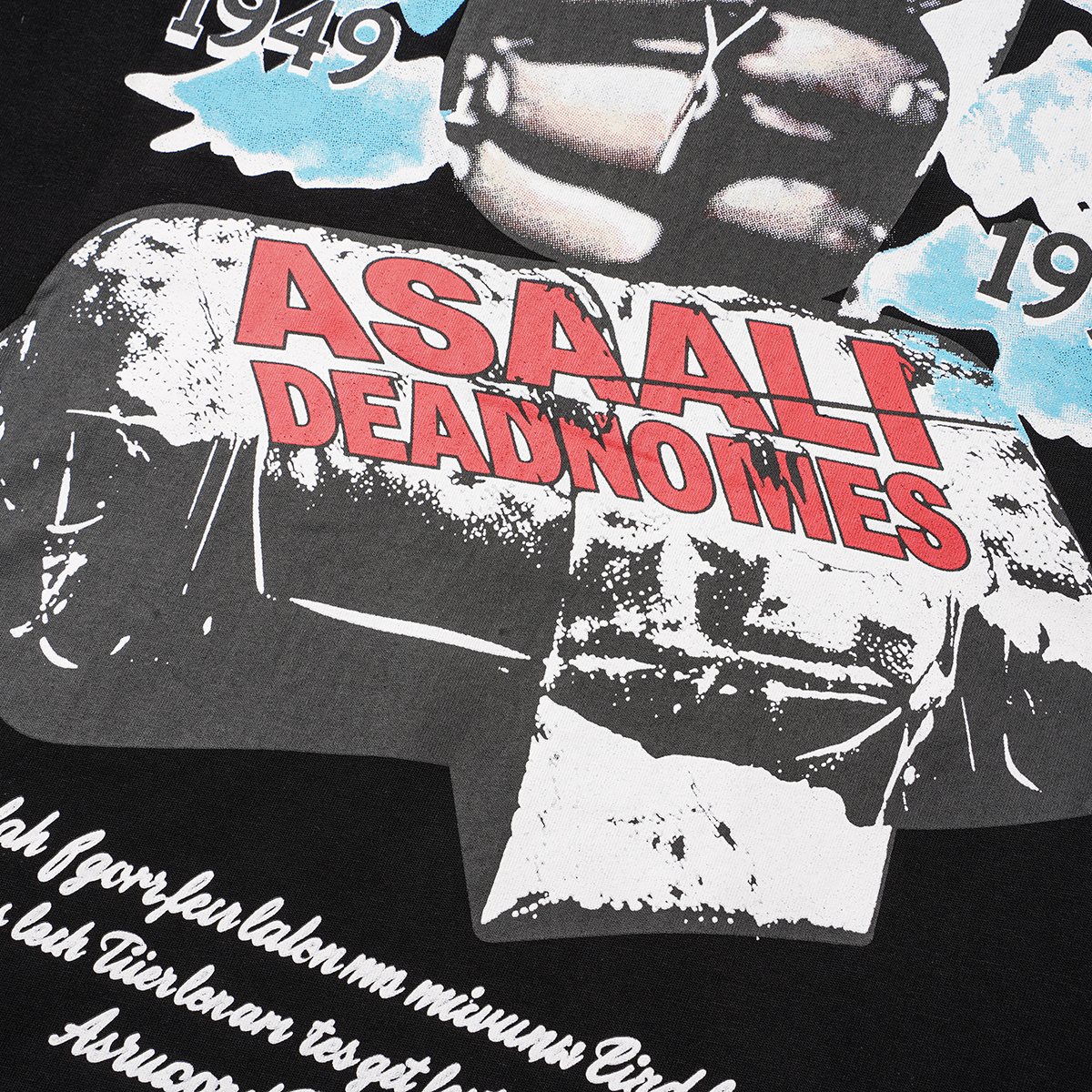 THAT'S A AWFUL LOT OF COUGH SYRUP Pablo Escobar Memorial Graphic T-Shirt — detail