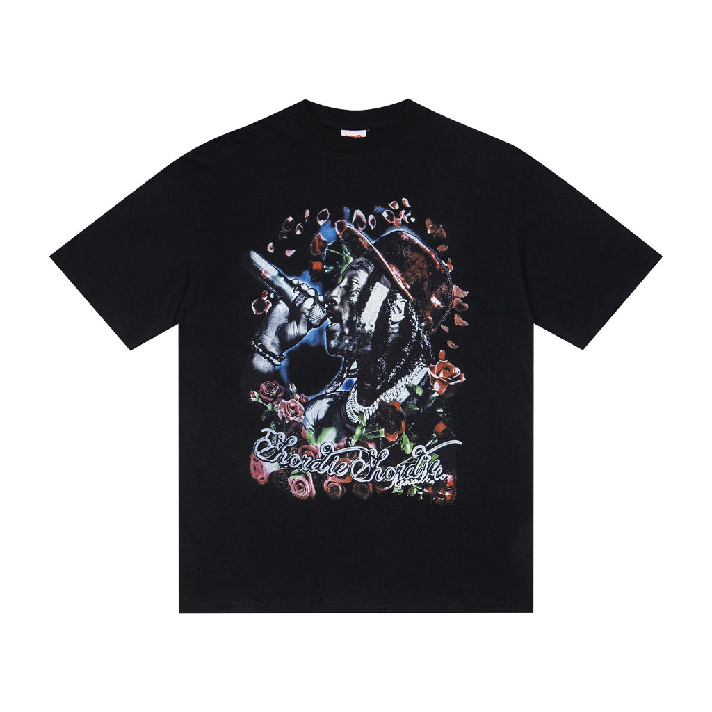 ASAALL Portrait Rose Graphic T-Shirt — hero