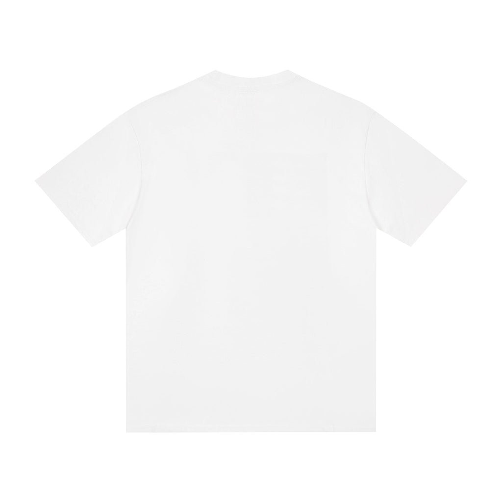 ASAALL White Graphic Short-Sleeve T-Shirt — back