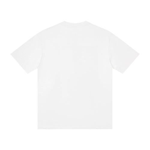 ASAALL White Graphic Short-Sleeve T-Shirt — back