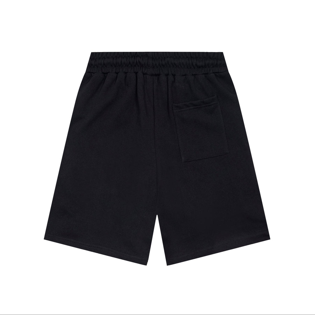 ASAALL Portrait Graphic Drawstring Shorts — back