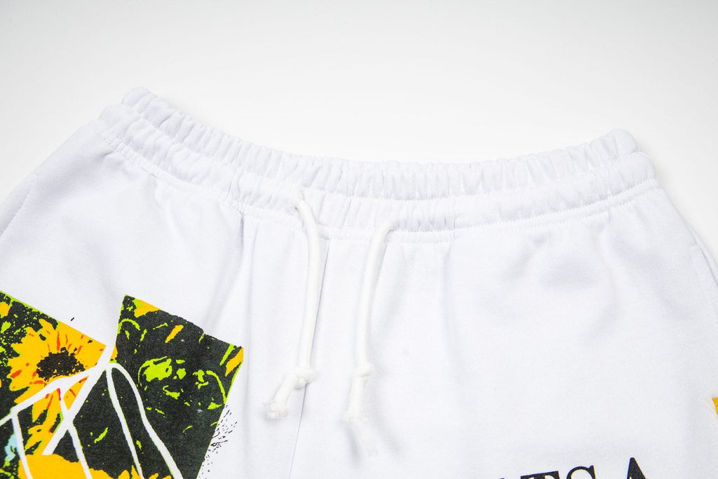 THAT'S A AWFUL LOT OF COUGH SYRUP Graphic Drawstring Shorts — detail