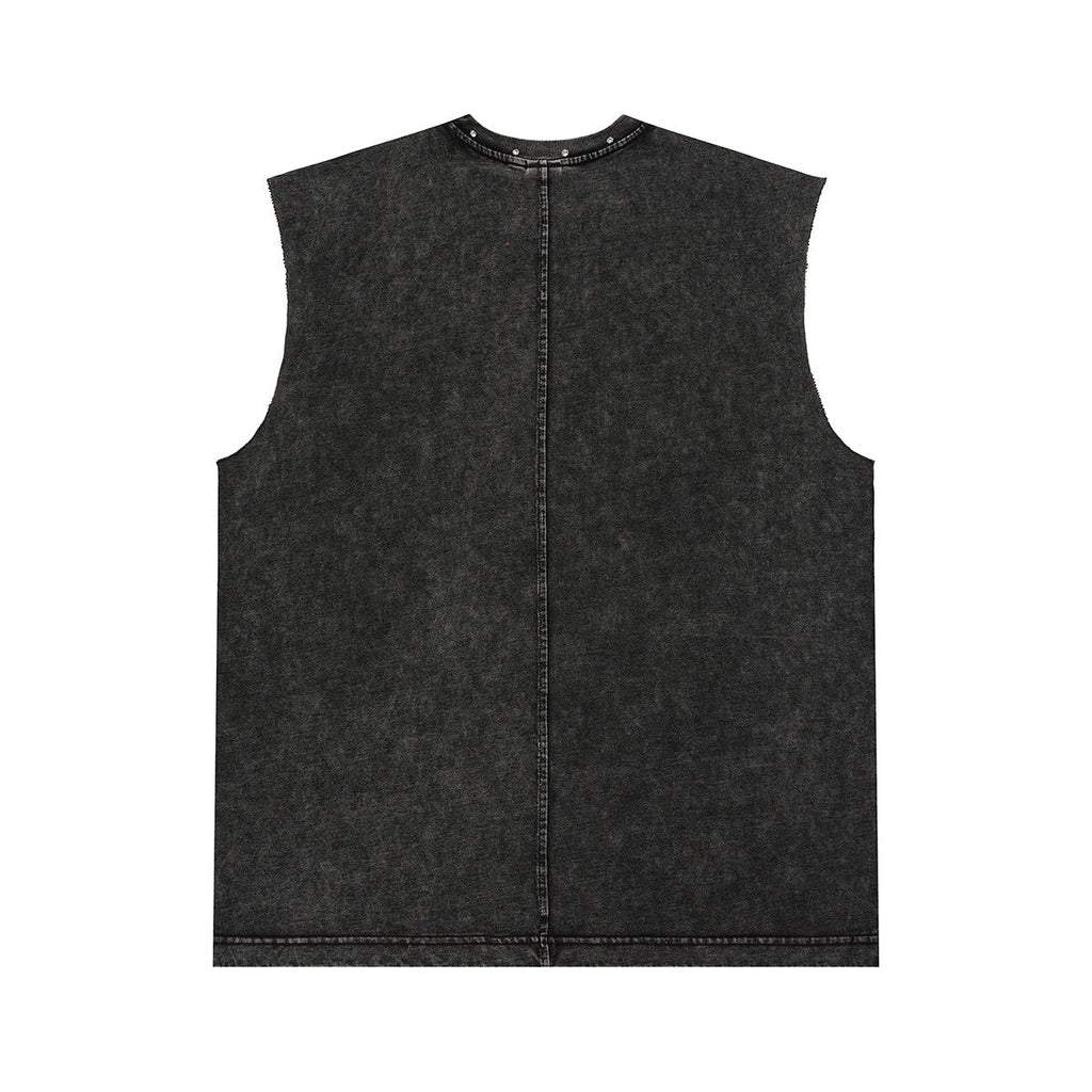 VALLEY Dreams Billiards Graphic Sleeveless T-Shirt — back
